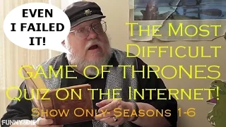 The Ultimate Game of Thrones Quiz (seasons 1-6)