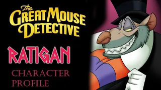 Ratigan from The Great Mouse Detective Character Profile Villaincyclopedia