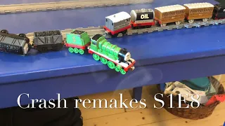 Thomas and friends crash remakes S1E8 (Take along)