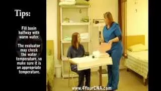 Instructional Video for Hand and Nail Care CNA Skill