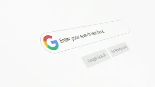 Google Search Bar Template - 3D - AE Template