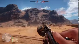 Battlefield 1 quickscope on a MOVING target