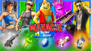 LOSOWY WAKACYJNY SKIN CHALLENGE! w Fortnite