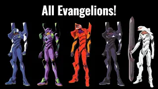 All Evangelions In NGE & Rebuilds!