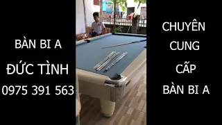 BÀN BI A ĐỨC TÌNH - Lắp đặt bàn 9017 trắng tại xóm Đình - Yên Bình - Thạch Thất