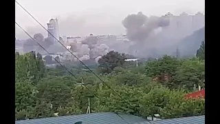 Обстрел Киевского района Донецка сегодня