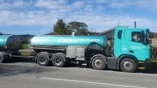 Westland Milk tanker drivers keeping the farming sector alive and well.