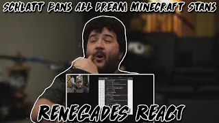 @jschlattLIVE bans @dream /Minecraft Stans from his stream Renegade Nate Reacts