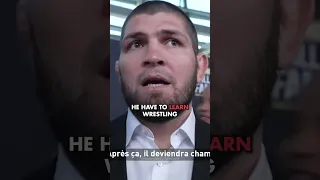 Khabib Invites Cyril Gane To Dagestan after loss #shorts