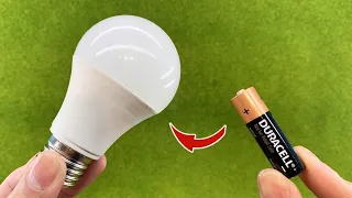 Take a 1.5V Battery and Fix all the LED Lights in Your Home! 3 Easy Ways to Repair LED Lights