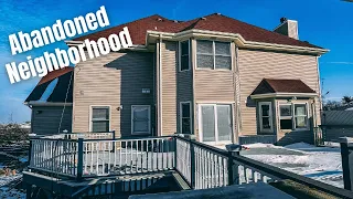 Exploring an Abandoned Neighborhood | Bought Out by A Warehouse Company