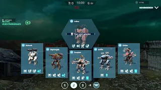 War Robots : Strider, Scorpion, Nightingale, Arthur | FFA Gameplay