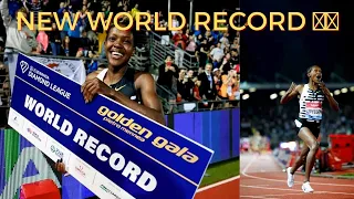 Faith Kipyegon sets a NEW WORLD RECORD In Women's 1500(3:49:11) Meters || 2023 Wanda Diamond League.