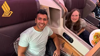 World's Longest Flight to India! ✈️ Singapore Business Class