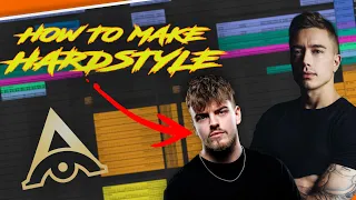 HOW TO MAKE EPIC HARDSTYLE BANGER LIKE HEADHUNTERZ & VERTILE  + PROJECT FILE | TUTORIAL