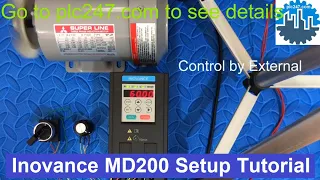 [Tutorial] Inovance MS200 VFD Setting