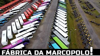 A GIGANTE MARCOPOLO COMO VOCÊ NUNCA VIU!! UMAS DAS MAIORES FÁBRICAS DE ÔNIBUS DO MUNDO