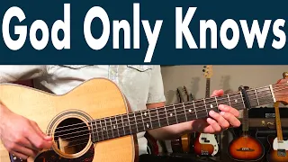 Beach Boys God Only Knows Guitar Lesson + Tutorial + TABs