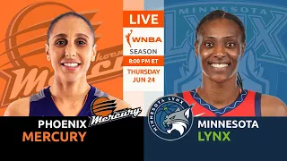 Phoenix Mercury vs Minnesota Lynx | WNBA Season 2022 live