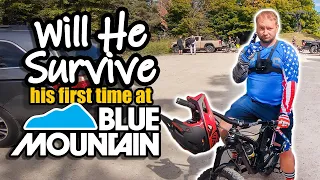 Will He Survive His First Time at Blue Mountain • Blue Mountain Bike Park, Ontario • The Duke of MTB