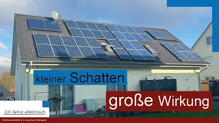 kleiner Schatten große Wirkung - so wirkt sich eine Verschattung auf die Photovoltaikanlage aus