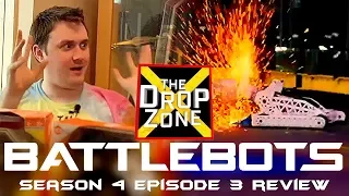 BATTLEBOTS Season 4 Episode 3 Review (The Drop Zone) | Votesaxon07
