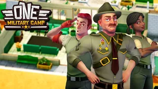 Build Military Base & Manage Economy! Release Is Here! - Day 1 - One Military Camp