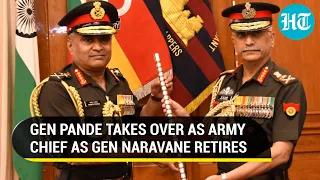 New Army Chief Gen Manoj Pande takes charge, His key priorities; Guard of Honour for Gen Naravane