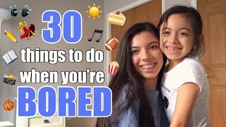 30 fun things to do QUARANTINE EDITION || ft. my little sister