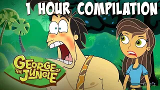 George of the Jungle | Out of Control! | Compilation | Cartoons For Kids
