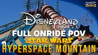 Disneyland Paris STAR WARS: HYPERSPACE MOUNTAIN: FULL Onride POV - HD Video / 1080p