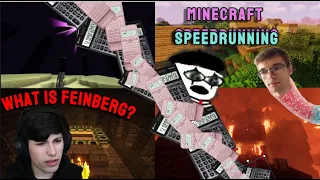 minecraft speedrunning clips i watch instead of arguing on twitter