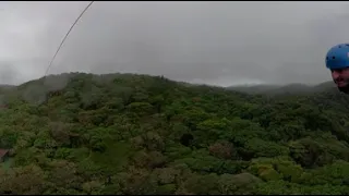 Superman ziplining, Monteverde Costa Rica, VR 360°