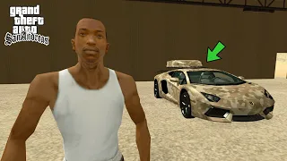 Secret Military Lamborghini Car Location in GTA San Andreas! (Hidden Place)