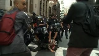 Dozens of arrests on Occupy Wall Street anniversary