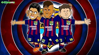 🎶MSN SONG🎶Bayern Munich vs Barcelona 3-2 PARODY (442oons Parody)