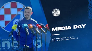 MEDIA DAY| Ademi, Ristovski, Kulenović i Vidović uoči derbija Rijeka – Dinamo