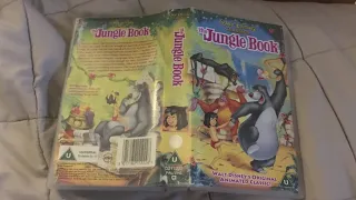 Opening and Closing To "The Jungle Book" (Walt Disney Home Video) VHS United Kingdom (1993)