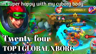 Xborg Top 1 Global 2021 by Twenty-four MLBB