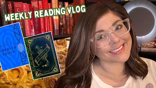 WEEKLY READING VLOG | did one of my most anticipated books live up to the hype? and the eclipse! ✨🌘