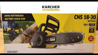 Аккумуляторная пила KARCHER CNS 18 30 BATTERY 18 В