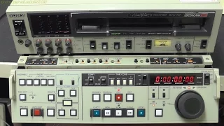 DL090 - 1980s Sony BVW-75P Betacam VCR Teardown 1/3