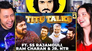 BB Ki Vines - Titu Talks Ep 4: SS Rajamouli, Ram Charan, NTR Jr. REACTION