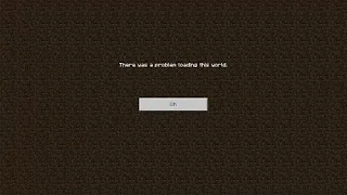 Minecraft there was a problem loading this world Easy Fix