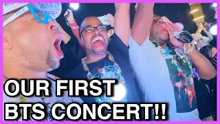 Our FIRST BTS CONCERT!! | BTS PTD in Vegas DAY 4 VLOG 😁