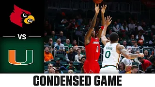 Louisville vs. Miami Condensed Game | 2023-24 ACC Men’s Basketball