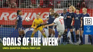 The Top Five Goals From The First Legs Of The 2021-22 UEFA Women's Champions League Quarter-finals