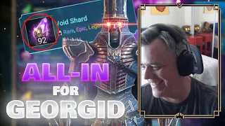 All-In for Georgid - 10x Void Shard pulls for Georgid || Raid: Shadow Legends