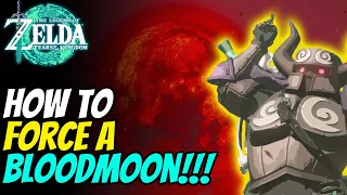 How To Force a Bloodmoon in The Legend of Zelda: Tears of the Kingdom