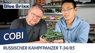 Kampfpanzer T-34/85 von Cobi @ BlueBrixx